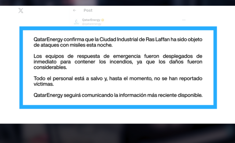 La crisis energética entra en una línea roja: Irán responde a ataques de Israel y sacude el mercado petrolero