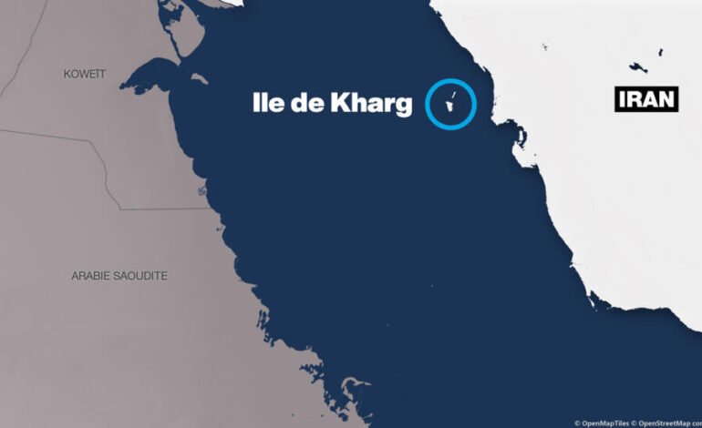 La isla de Kharg, la arteria petrolera iraní en el núcleo de la guerra en Medio Oriente