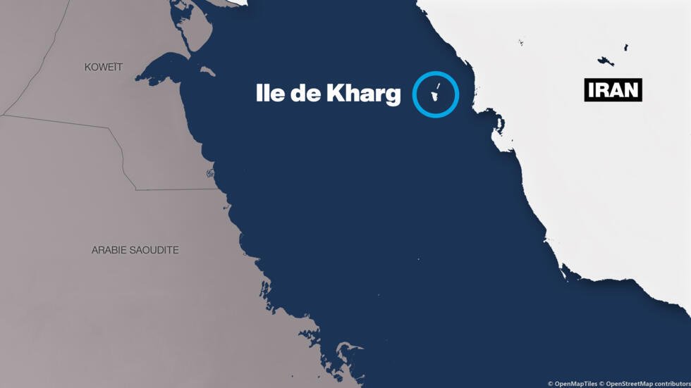 La isla de Kharg, la arteria petrolera iraní en el núcleo de la guerra en Medio Oriente