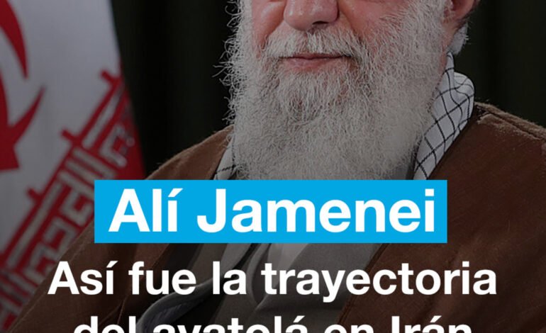 La trayectoria de Alí Jamenei, líder supremo iraní