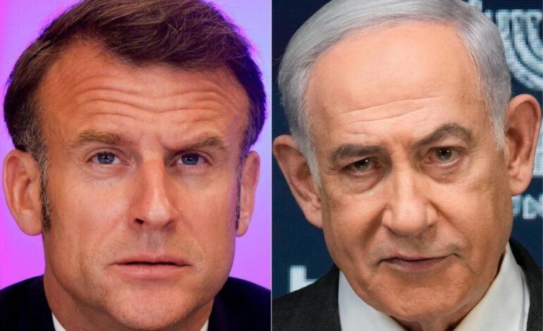 Macron insta a Nentanyahu a «abstenerse de una ofensiva terrestre» en Líbano