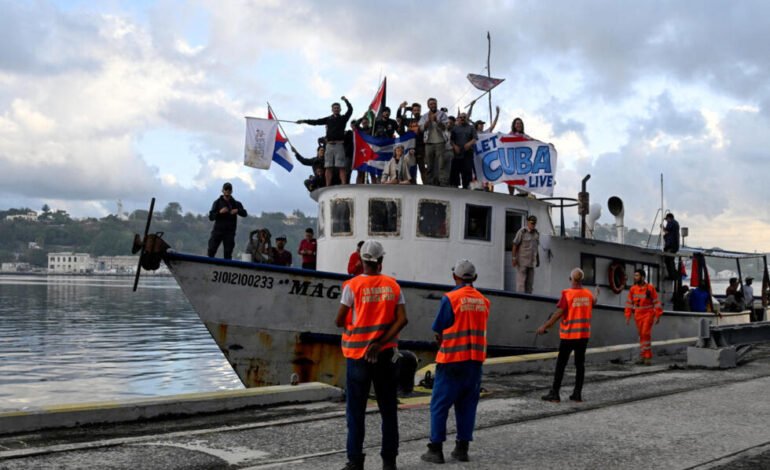 México busca dos veleros desaparecidos que partieron con ayuda humanitaria rumbo a Cuba