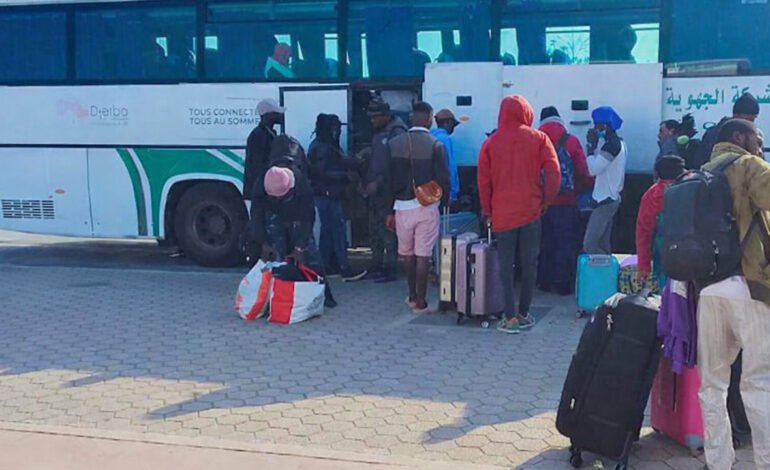 Migrantes en Túnez, presionados para regresar «voluntariamente»
