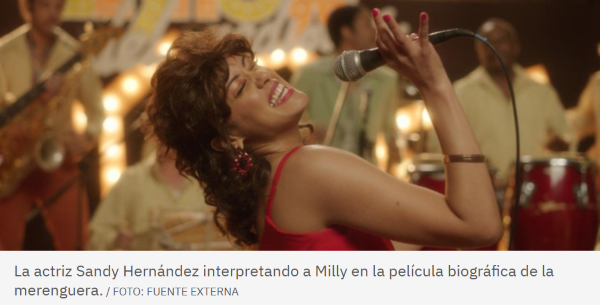 Milly, reina del merengue, se estrenará en cines el 16 de abril