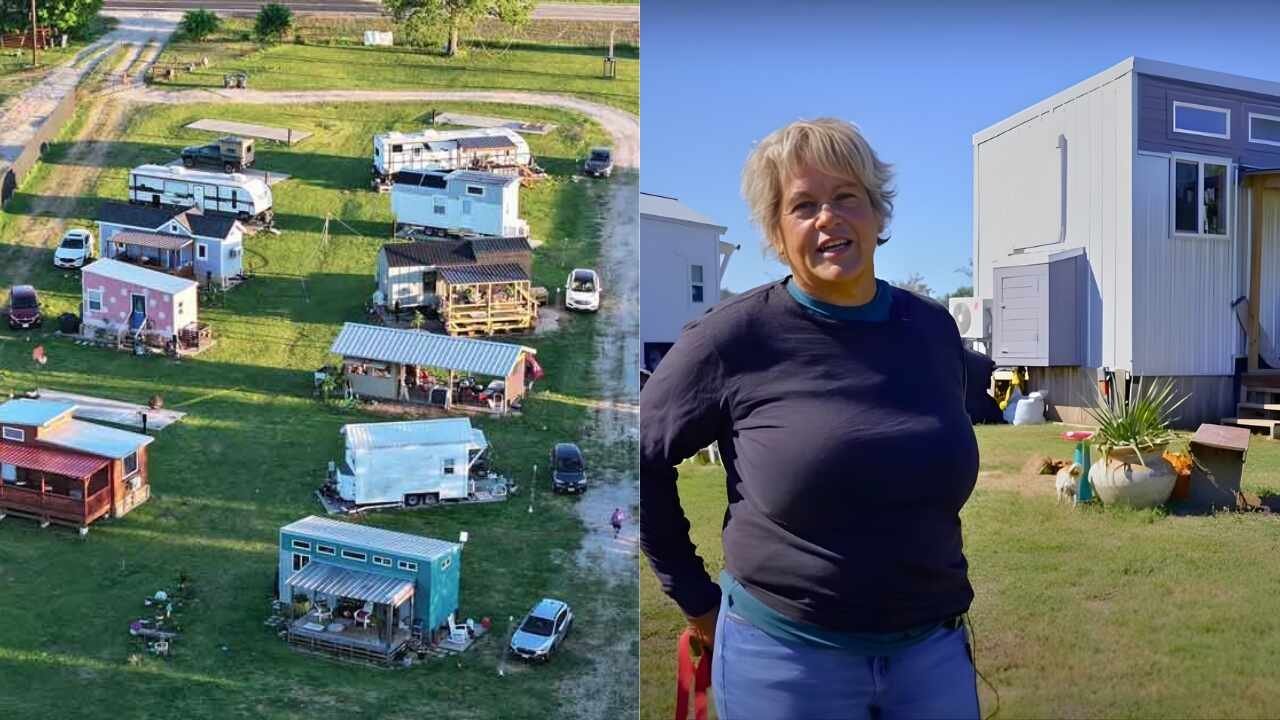 Mujer de 70 años invierte 150000 dólares para crear comunidad de viviendas pequeñas para mujeres