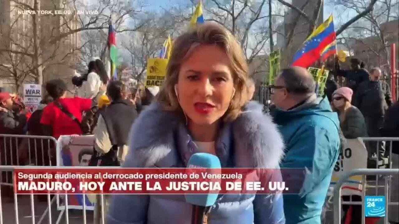 Nicolás Maduro enfrenta segunda audiencia en EE. UU. mientras su defensa busca desestimar el caso