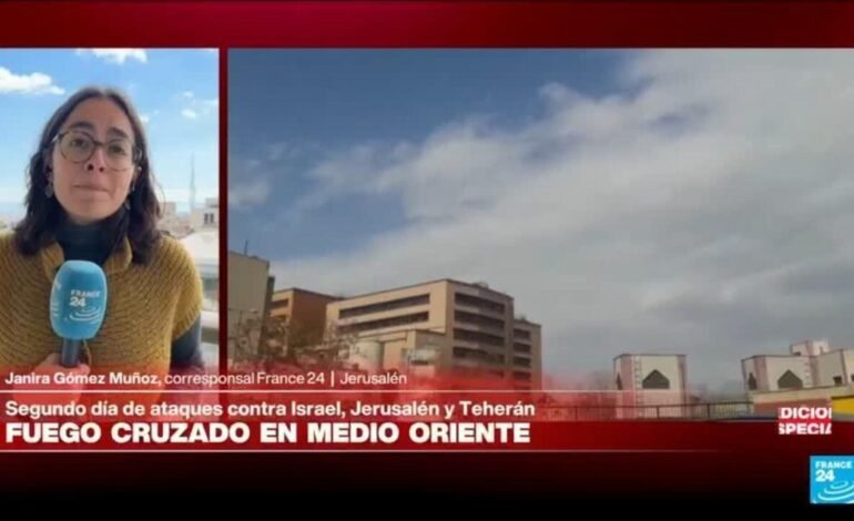 Nuevos ataques iraníes en Israel y explosiones masivas en Teherán