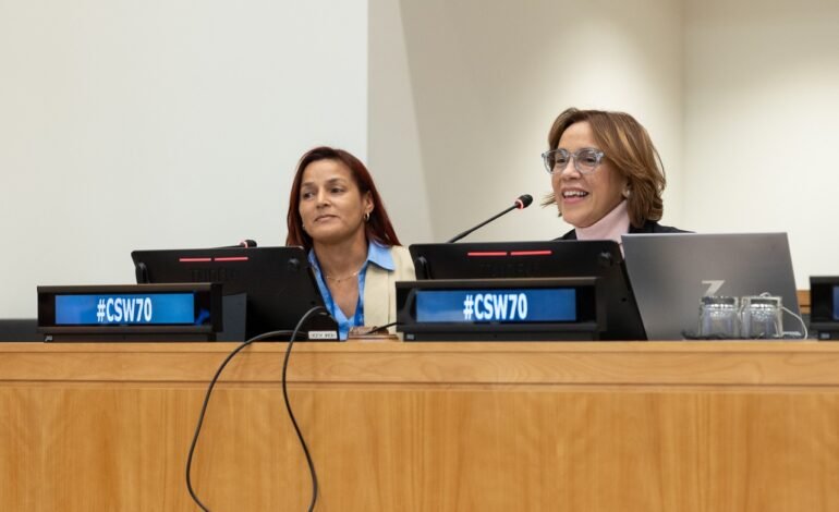 NY: Tres mujeres dominicanas protagonizan el debate en ONU