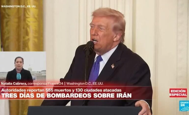 Ofensiva en Irán: satisfecho con el apoyo de Berlín, Trump arremete contra Madrid y Londres