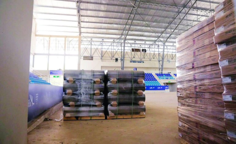 Pabellón de Voleibol recibe equipamiento para los JCC 2026