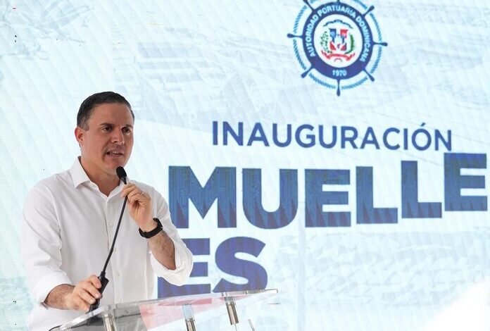 Paliza y Jean Luis Rodríguez inauguran muelle pesquero de Haina; suman 19 entregados por APORDOM