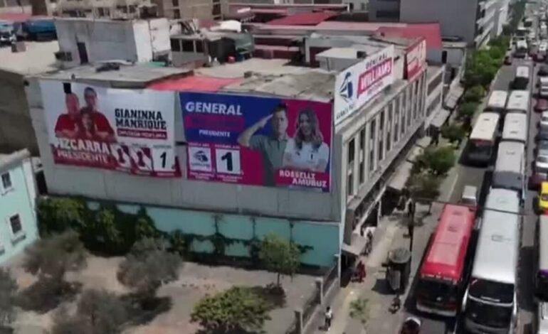 Perú: avanzan las campañas de los candidatos presidenciales