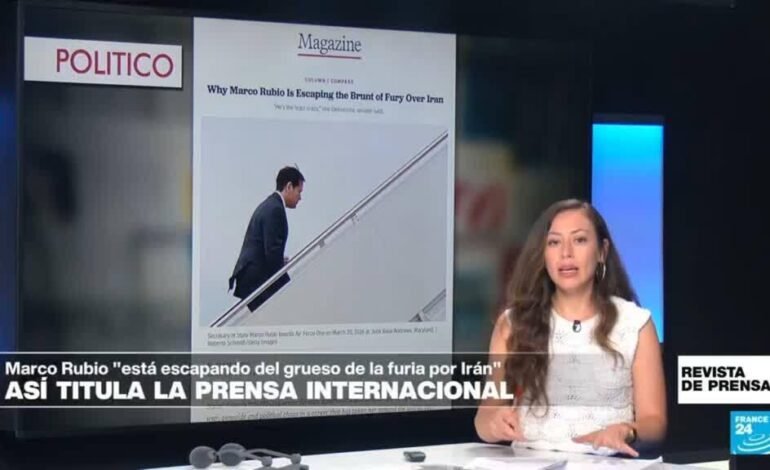 «¿Por qué Marco Rubio está escapando del grueso de la furia por Irán?»: ‘Politico’