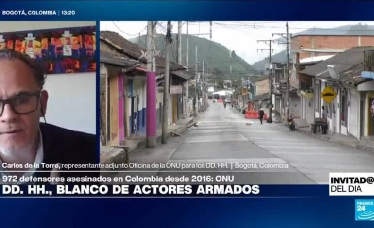 ¿Por qué ocurre la violencia contra defensores de Derechos Humanos en Colombia?