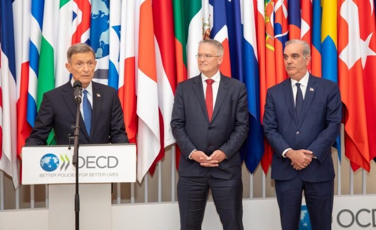 RD firma un acuerdo con OCDE, primer paso hacia la adhesión