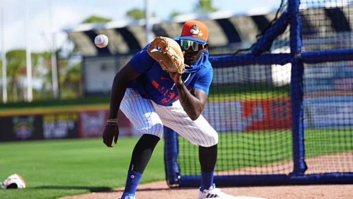Ronny Mauricio llega a los entrenamientos de los Mets NY