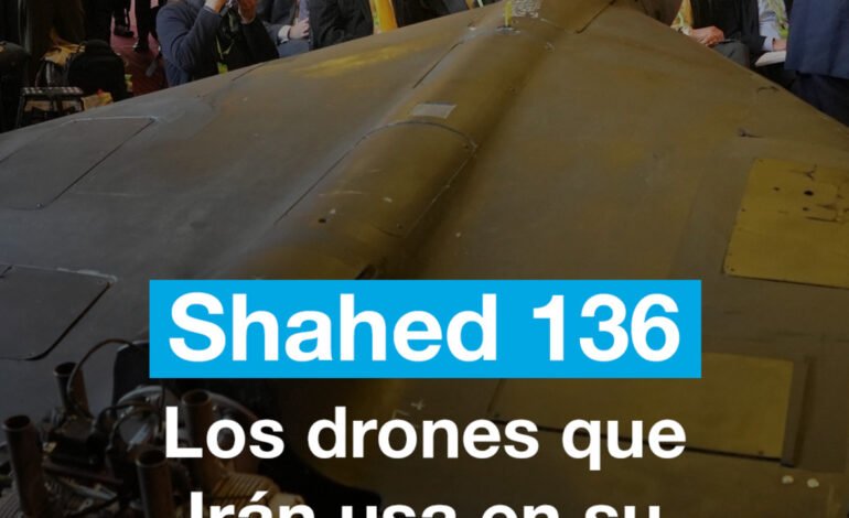 Shahed 136: los drones que Irán usa en su contraofensiva