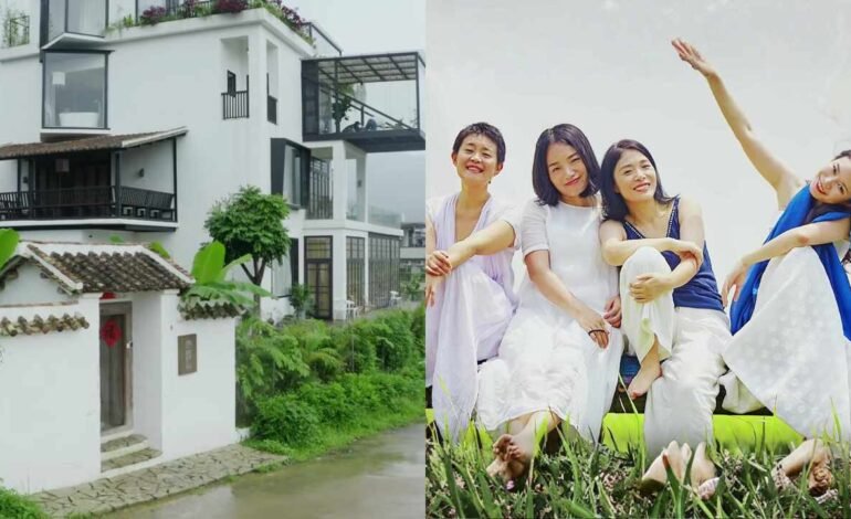 Siete amigas compran y reforman una mansión para vivir juntas al jubilarse