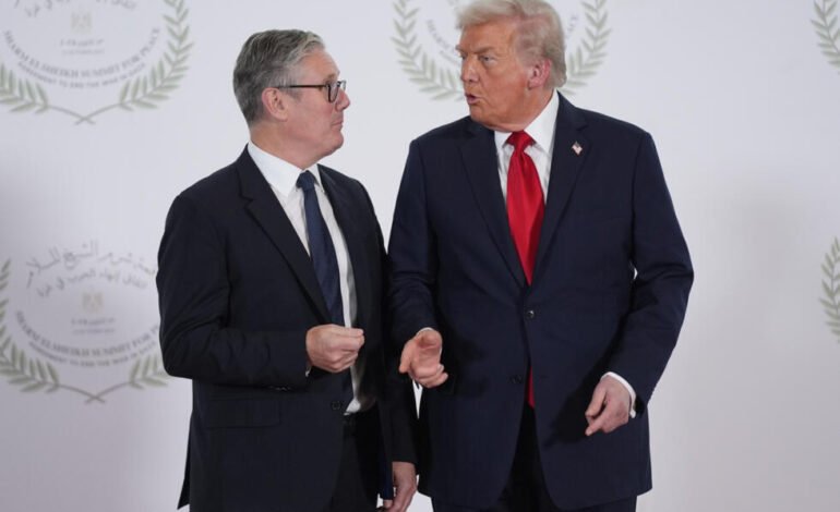 Starmer se distancia aún más de Trump: «Este gobierno no cree en cambios de régimen caídos del cielo»