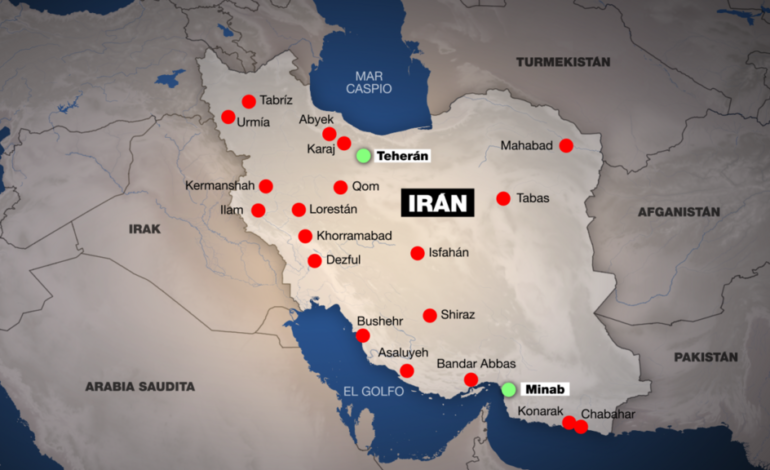 Tres mapas para dimensionar la escalada de ataques cruzados en Medio Oriente