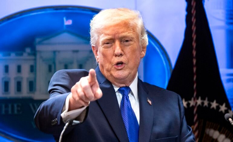 Trump afirma tiene «munición ilimitada» para combatir a Irán