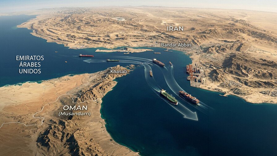 Trump pide apoyo, incluso de China, para abrir ruta de Ormuz