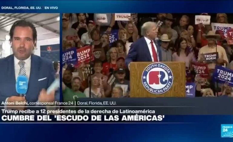 Trump recibe a 12 presidentes en la cumbre ‘Escudo para las Américas’