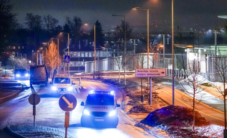 Una fuerte explosión sacude la embajada de EE. UU. en Oslo; la policía busca a los responsables