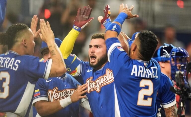 Venezuela se lleva su primer Clásico Mundial de Béisbol al vencer a EE. UU.