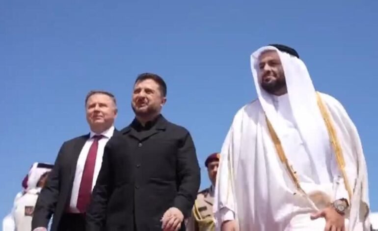 Zelenski refuerza alianzas de defensa con países del Golfo frente a Rusia