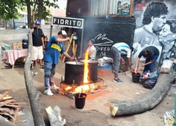 Argentina: la casa natal de Maradona acoge un comedor solidario para ayudar a los más necesitados