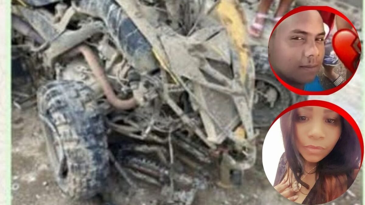 Dos jóvenes fallecen en trágico accidente de tránsito en Luperón