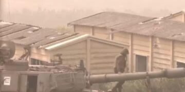 Líbano: Israel refuerza patrullajes en la frontera en medio de una tormenta de arena