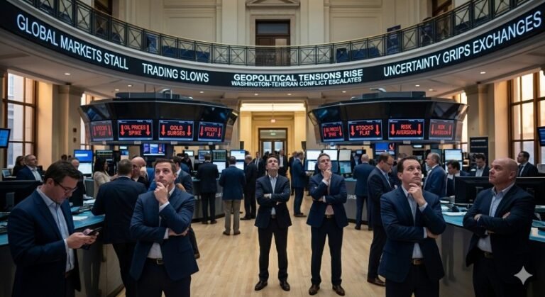 Mercados globales frenan escalada bélica entre Washington y Teherán