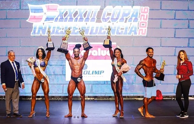 Miguel Alexis gana grandes absolutos Copa Fisiculturismo imagen