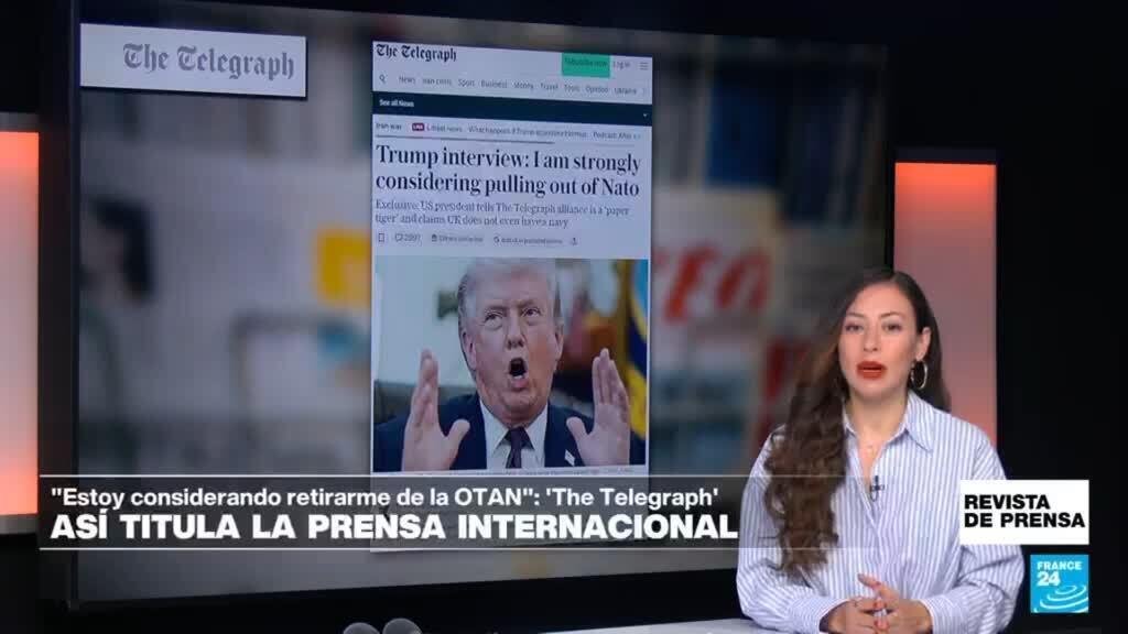 Trump: «Estoy considerando seriamente la posibilidad de retirarme de la OTAN»: ‘The Telegraph’